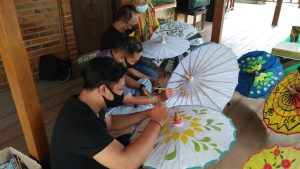 Komunitas - Sanggar Seni - Desa Borobudur - Jejeg Art Sanggar Lukis Payung