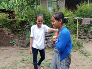 Permainan tradisional Desa Bigaran -patung patungan 2