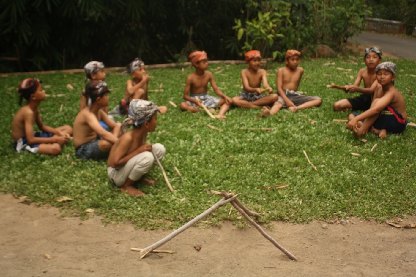 Permainan tradisional Desa Bigaran -singkong sawi 3