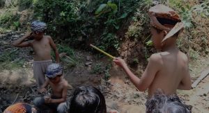 Permainan tradisional Desa Bigaran -sontokan 2