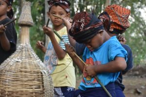 Permainan tradisional dan olahraga rakyat - Desa Borobudur -sontokan