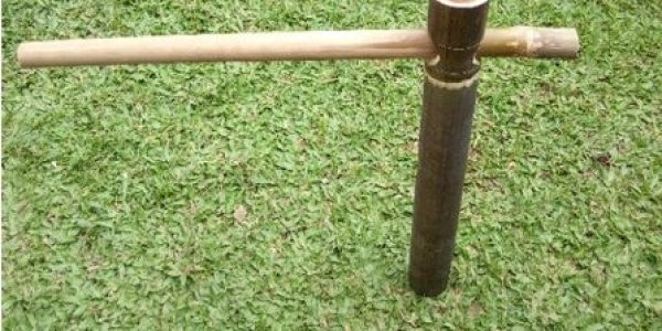 Geritan Uteran Bambu - Alat melatih Bayi untuk berjalan