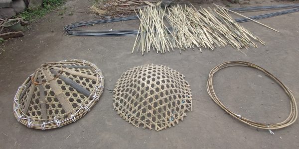 Kerajinan dan Peralatan tradisional - Bronjong Tahu dari Bambu - Desa Tanjungsari_08