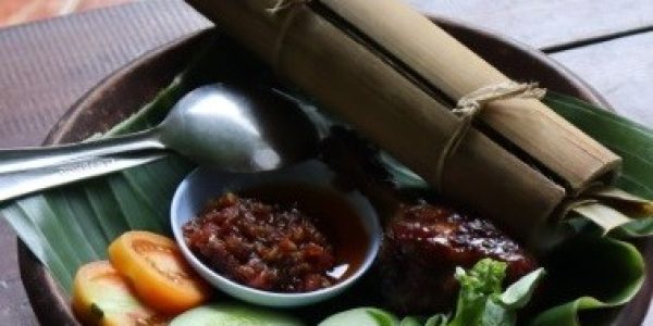 Makanan tradisional - Nasi bumbung - desa Kebonsari